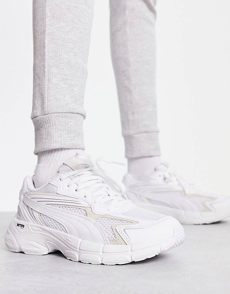 PUMA Teveris Nitro Base sneakers in white